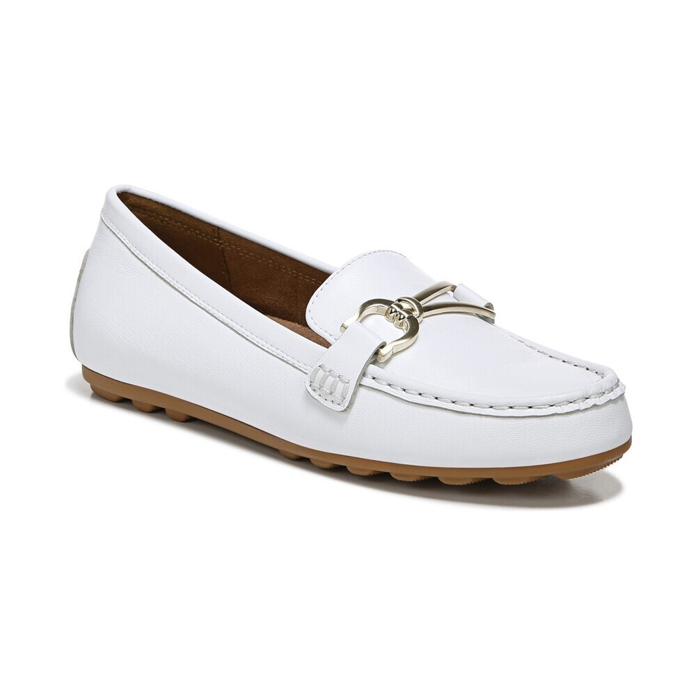 Naturalizer Demur-Bit H9825L2100 Loafers Womens US 10 White Casual Shoes GAL1515